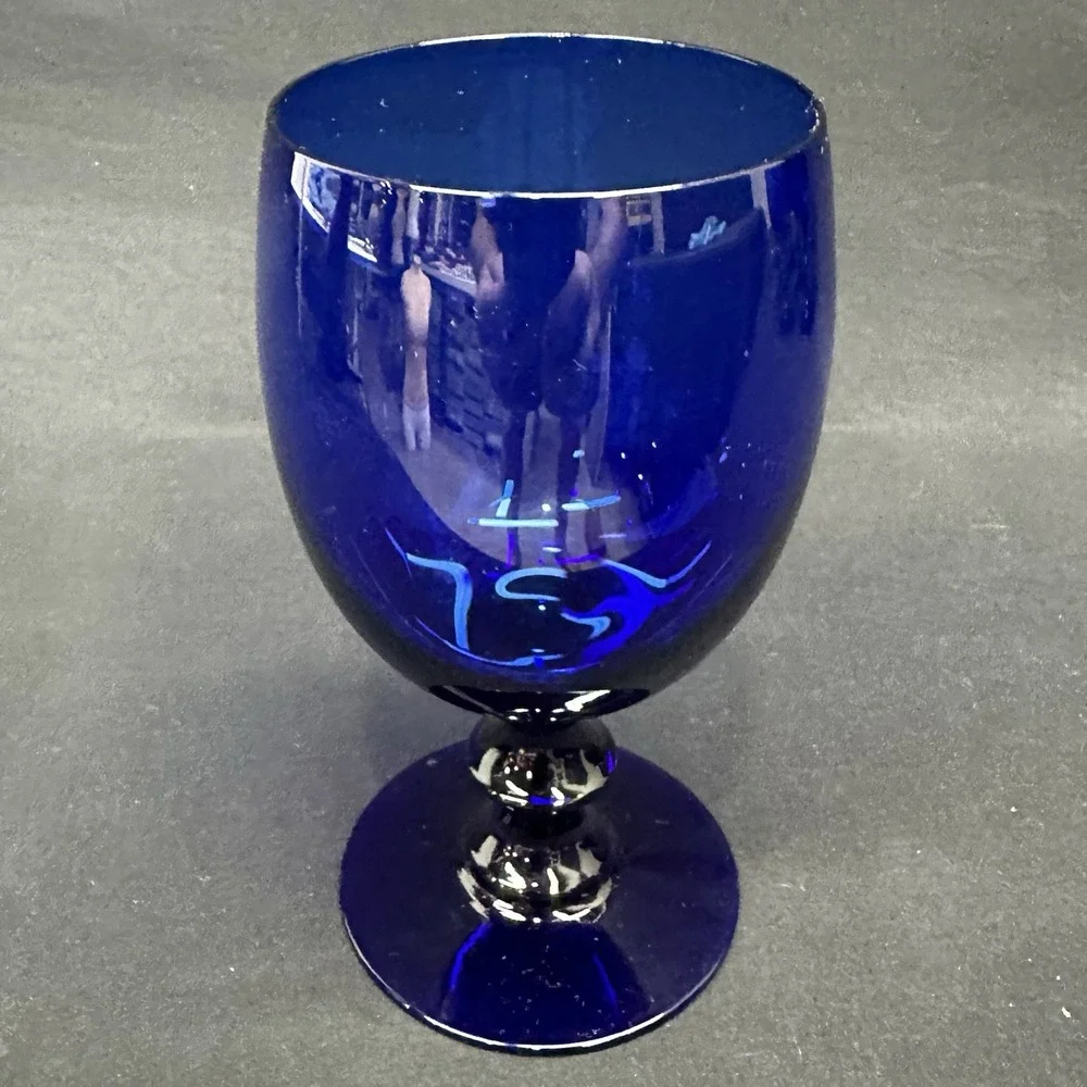 Swedish 'Nybro Cobalt Blue' 5 3/4